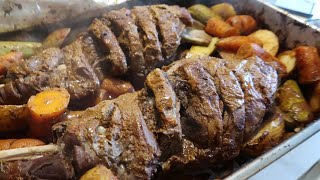 اكتاف الخروف بالفرن  .... سهلة و لذيييذة😍