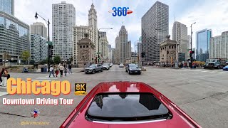 Explore Chicago’s Magnificent Mile in 360° VR | Michigan Ave Drive | #chicago #downtown #usa