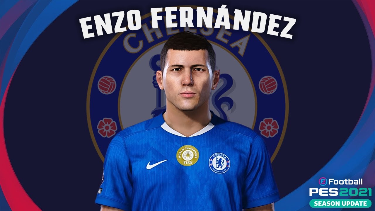 Enzo Fernández🇦🇷 (Chelsea) How to create in Pes 2021