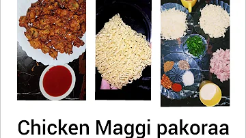 Chicken Maggi Pakora FOR MAGGI LOVERS😋 BY SaShy'z