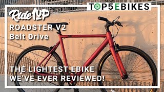 Ride1Up Roadster V2- The lightest ebike we’ve ever reviewed!