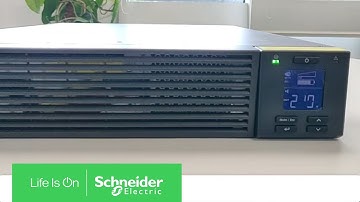 How to Set Lower Bypass Voltage Limit in SRV5KL-IN Through the Display | Schneider Electric Support