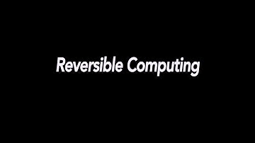 Reversible Computing