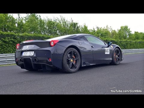 Blu Pozzi Ferrari 458 Speciale - Brutal Accelerations!