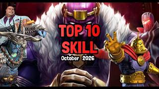 TOP 10 BEST SKILL CHAMPIONS TO RANK UP - UPDATED! | Marvel Contest of Champions
