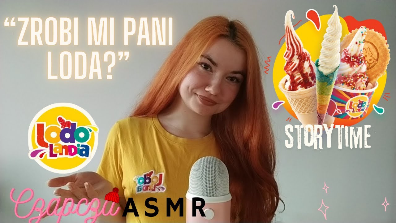 ASMR Po Polsku OPOWIADAM O PRACY W LODOLANDII - STORYTIME