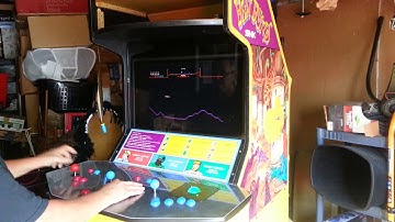 Stargate on my MAME (Raspberry Pi 3) project cabinet