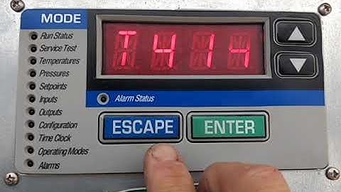 Carrier Comfortlink alarm code retrieval