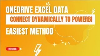 OneDrive Excel to PowerBI