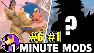 2021s Most Liked Character Mods | 1 Minute Mods (Super Smash Bros. Ultimate)