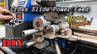Cross Slide Power Feed Metal Lathe Upgrade Wm210V To Rc 210-E 8 X 16 Diy