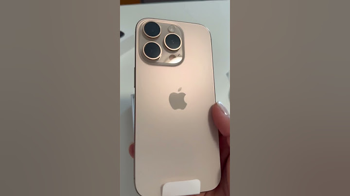 Unboxing iPhone 16 pro in dessert titanium shes sooo pretty 😍✨