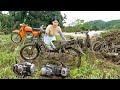 Genius Mechanical Girl: Flooded Engine Repair and Old Motorcycle Restoration