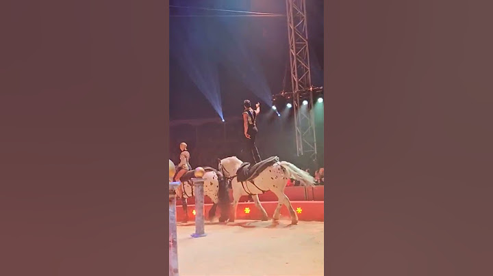 René Casselly - Doppelter Salto auf dem Rücken des Pferdes - Gewinner Goldener Clown in Monte Carlo