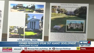 Former residents, community members speak against development of Yamacraw Village