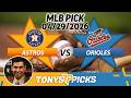 Houston Astros vs Baltimore Orioles Pick 4/29/26 MLB Pick Prediction