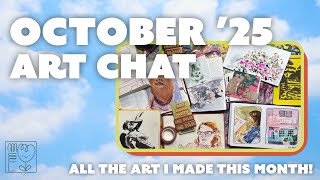 OCTOBER ART CHAT ✨ All the art I made in October 2025