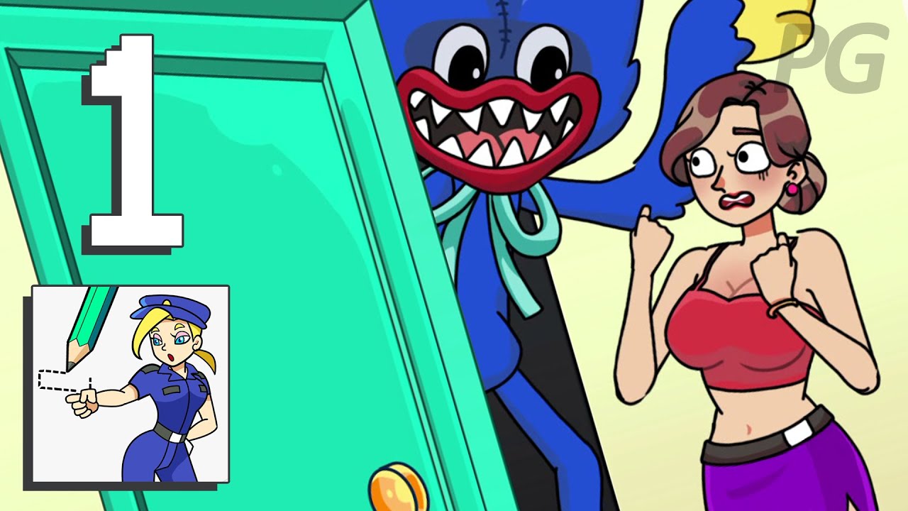 Draw Puzzle: draw one part 1