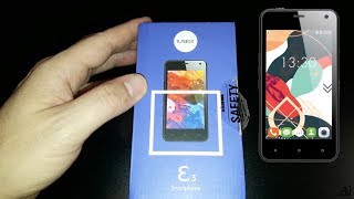 Information Turbo-X ε3 (e3) 3G Smartphone cheap 55€ - First boot Guide