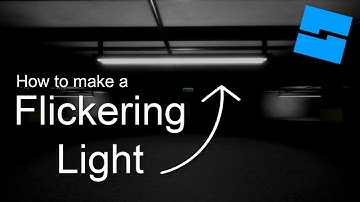 How to make a flickering light in Roblox Studio