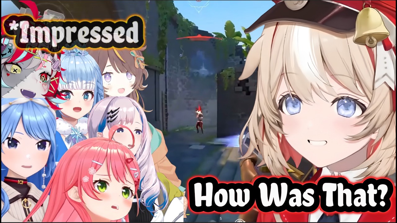 Tsuzuri Surprises Everyone With Her FPS Skills During Her Debut
