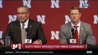 Bill Moos Introduces Scott Frost