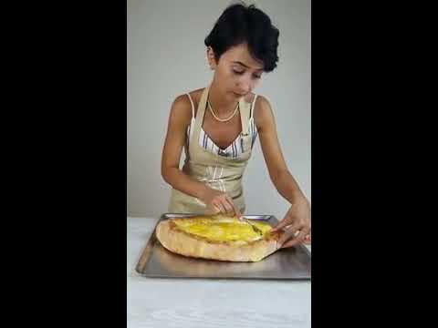 აჭარული ხაჭაპურის რეცეპტი / adjarian khachapuri's recipe  by IF IF ANA