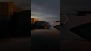 suasana senja antara merak dan bakauheni indah nya..