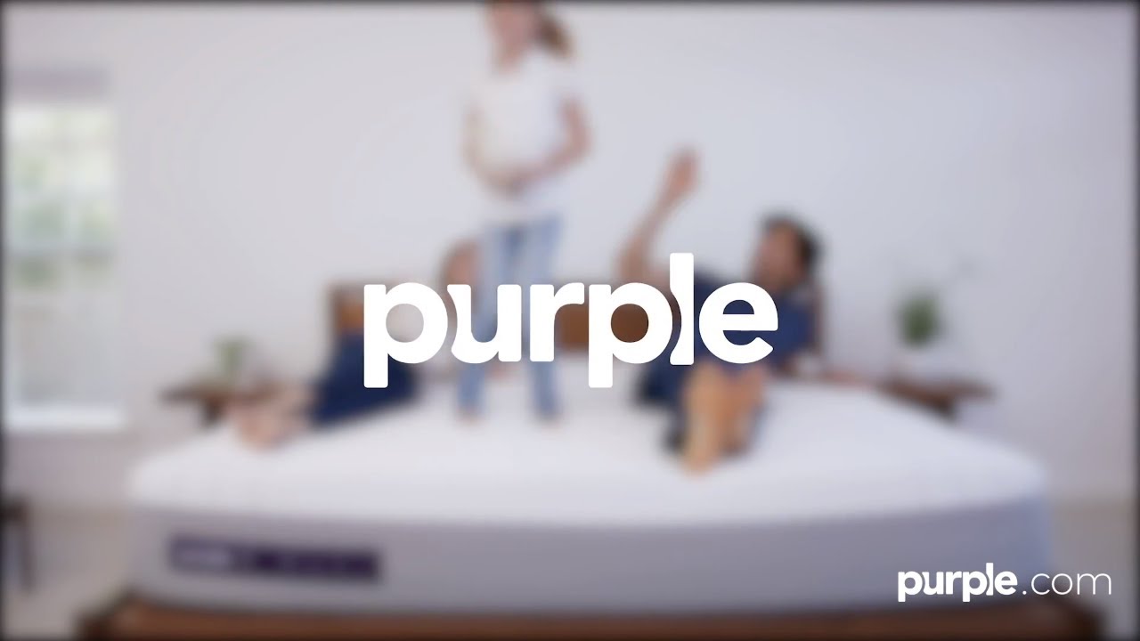 New Purple® Mattress - Watch It Unroll And Expand