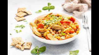 Индейка с нутом и курагой Индейка с нутом и курагой