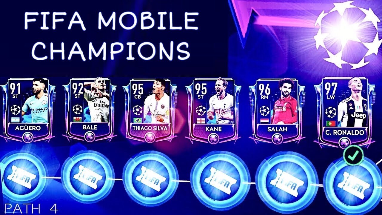 Champions Packs In Fifa Mobile 19 How To Get Champion Masters Ronaldo Bale Salah And Aguero Youtube