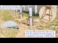 How to install pile foundation for ground mounted solar structure groundmountedsolar