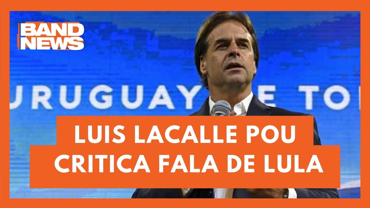 Presidente do Uruguai critica Lula por chamar de 'narrativa