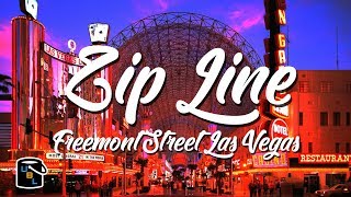 Zip Line the Freemont Street Experience - Las Vegas Bucket List