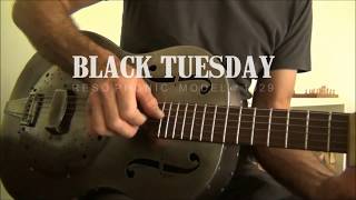 Black Tuesday Resophonic Guitar