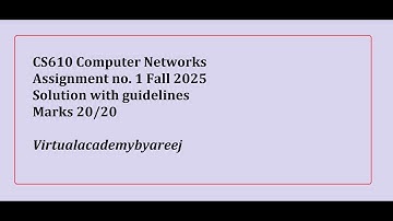 CS610 Assignment 1 Fall 2025 |CS610 Assignment no. 1 complete solution| CS610 Assignment 1 solution