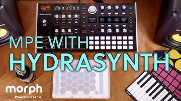 Using MPE with the @AshunSoundMachines Hydrasynth [Tutorial]