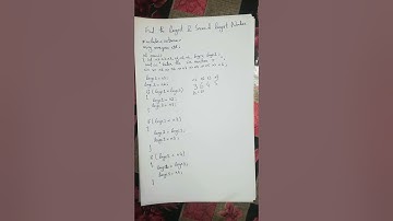 C++ Lecture 8(vi) : Correction Largest and Second Largest Number Program(b) HD