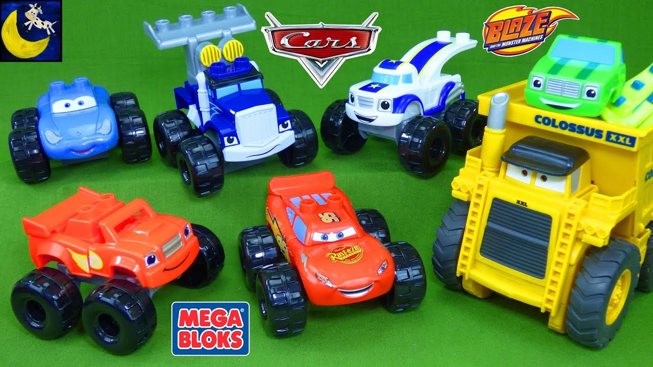 nick jr toys target Mega Bloks Blaze and the Monster Machines Disney Cars Lightning McQueen Colossus XXL Fun Wrong Toys