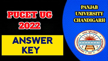 PUCET UG 2022 ENTRANCE TEST ANSWER KEY OUT NOW |PUCET ANSWER KEY CHECK NOW