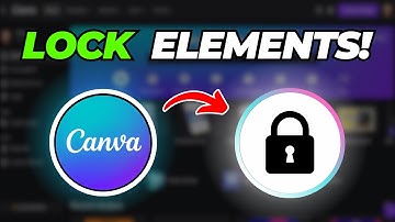 How To lock Elements In Canva (Quick & Easy)