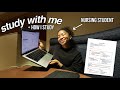 studying for midterms + study tips | Accelerated Nursing Program