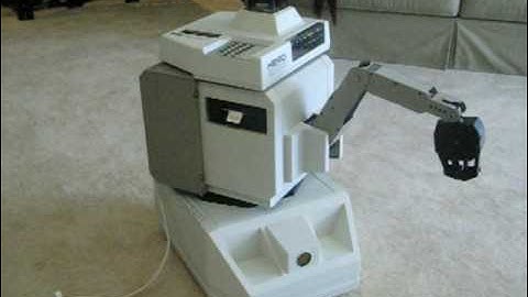 Heathkit Hero 2000 Robot Glod Demo