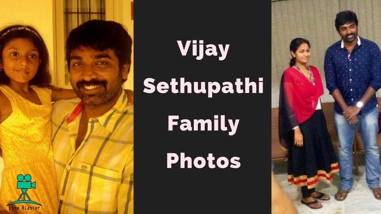 Actor Vijay Sethupathi Family Photos | Unseen Pictures ...