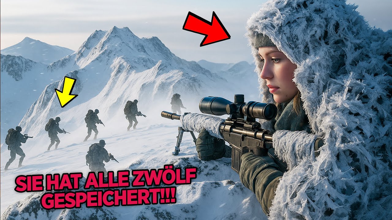 „Rettet uns! riefen die SEALs — bis eine einsame Scharfschützin alle 12 am Berg befreite“