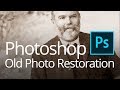 Photoshop Old Photo Restoration (Live Streamed)