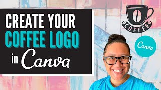 Create a Simple Coffee Logo in Canva // Quick Tutorial screenshot 2