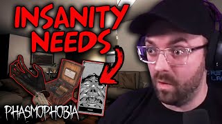Insanity NEEDS A Cursed Possession | Phasmophobia