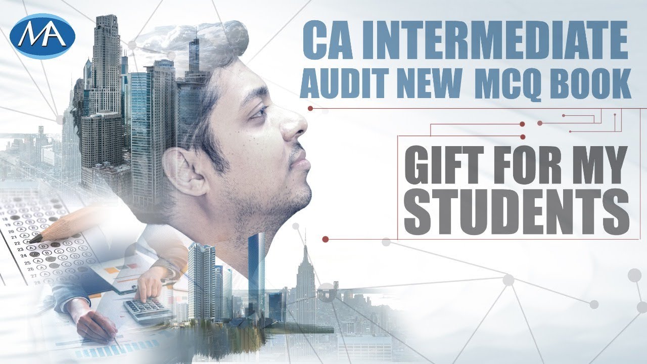 CA Inter Audit New MCQ Book  II Big Gift for CA Inter Students