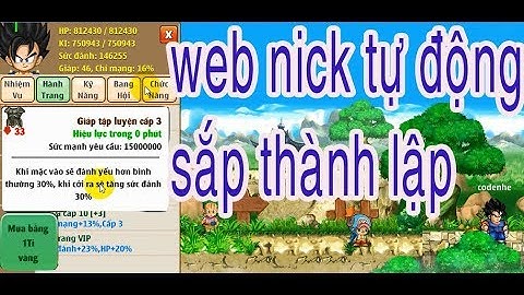 Ngọc rồng online | Đầu tư 1 tỷ vàng mua giáp luyện tập cấp 3 | Thông báo web tự động sắp thành lập